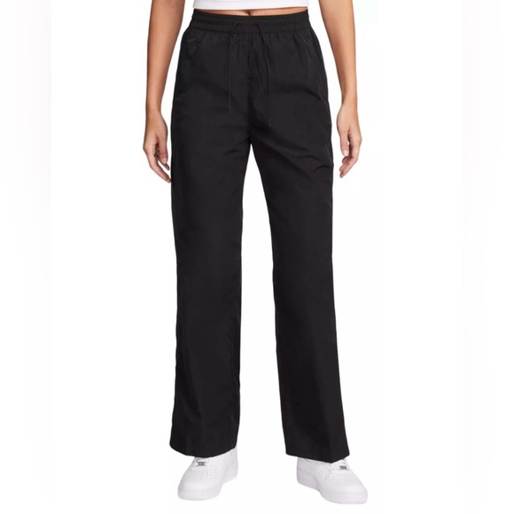 Nike | Women’s Black Nike Golf Storm Fit Pull On Rain Pants, Snap Hem, size M - Picture 1 of 15